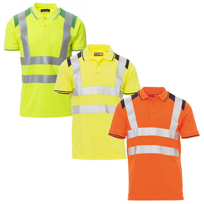 PAYPER GUARD+ POLOSHIRTS Herren Workwear Herrenpoloshirt Warnshirt Warnschutz