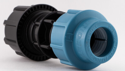 PE PP Universalkupplung| Klemme x UNI | PP Fitting | Unidelta | DVGW Trinkwasser