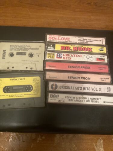 Lot de 11 cassettes collection différente rock pop country - Photo 1 sur 3