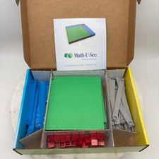 Math U See Manipulatives Algebra Decimal Insert Kit Integer Block Homeschool