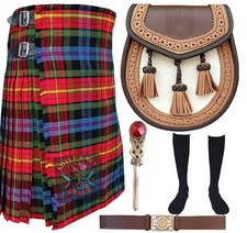 Kilts For Men Clan LGBT Pride Kilt With-Outfit-Scottish Tartan Kilts For Sale