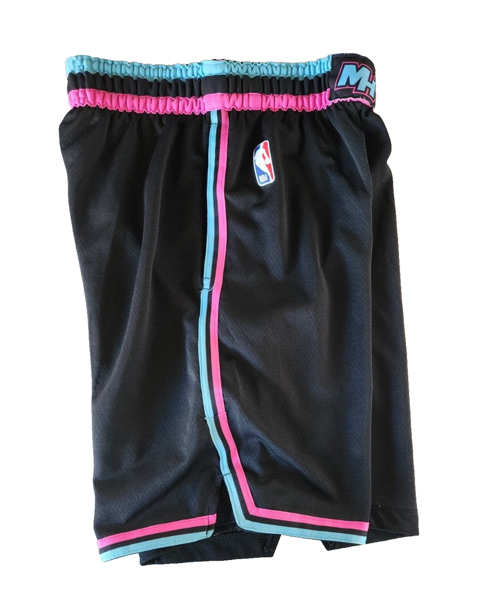 Vintage Nike NBA MH Miami Heat Basketball Shorts Black Size 30 | eBay