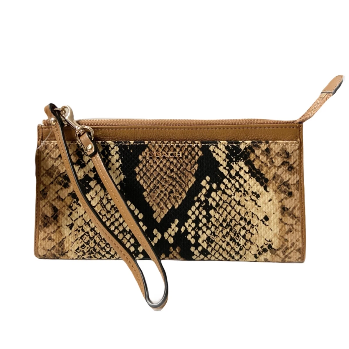 Coach Python Wallet In Women
