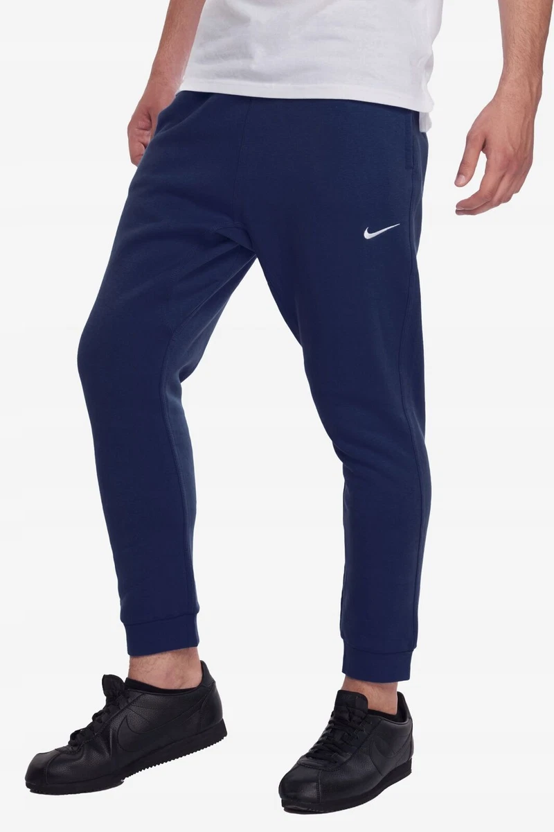 Nike Men's Fleece Club JOGGER Taper Leg Pants JOGGERS Navy 826431