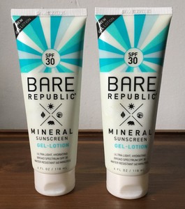 bare republic face gel lotion