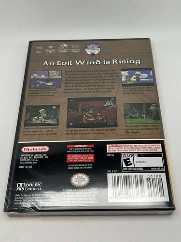 The Legend of Zelda: The Wind Waker Player's Choice GameCube - NFR - NEW Sealed - Picture 6 of 6