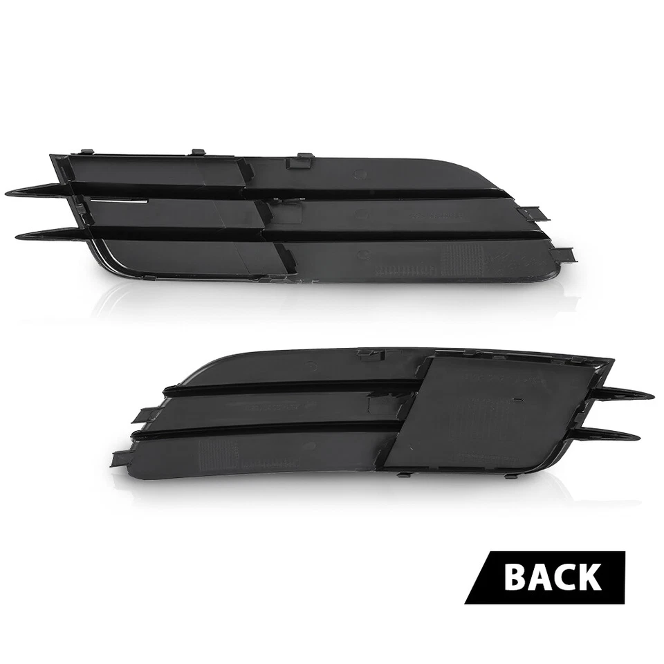 Fit For 12-15 Audi A6/A6 Quattro Front Bumper Insert Fog Light Cover Left+Right Foto 3 de 4