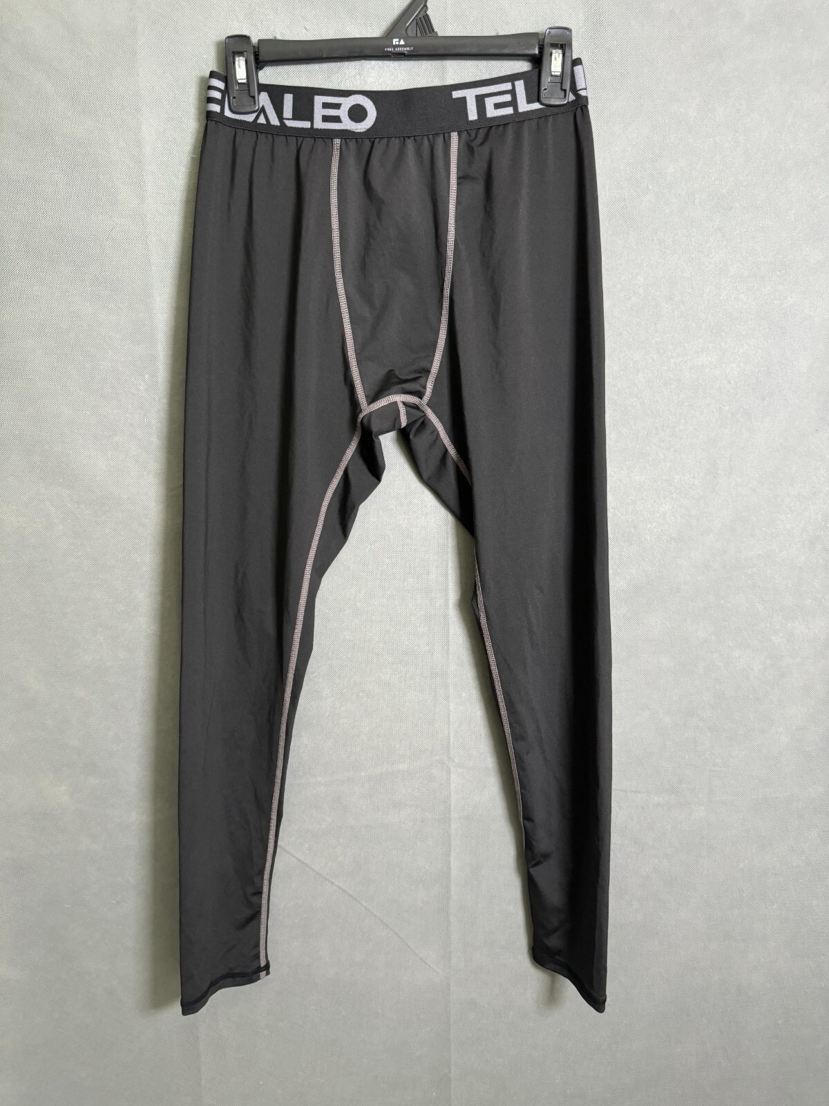 Telaleo Yoga Pants Leggings High Waist Tummy Control Compression Black Medium-image