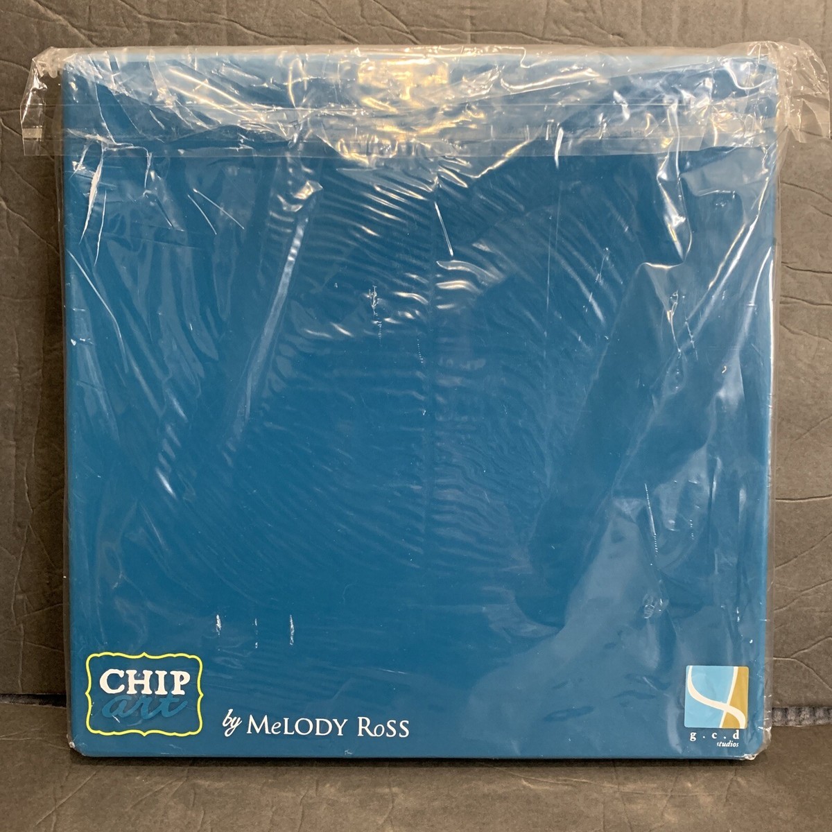 Lot of Melody Ross Chip Art Leather Metal Alphabet Stamps, Block