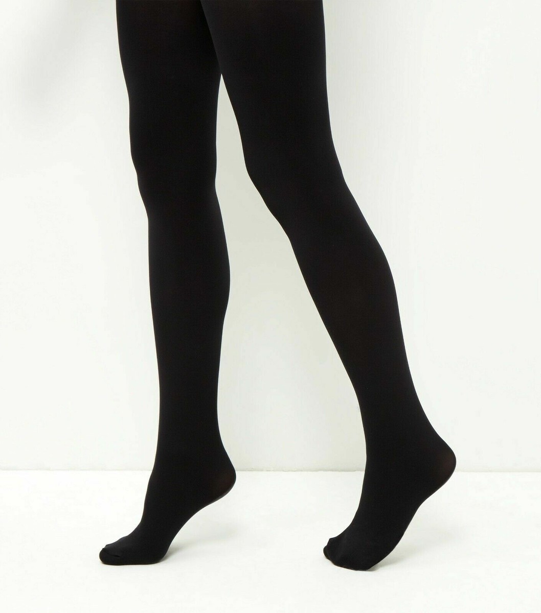 Legs Plus Size 120 Denier Opaque Sizes: L, XL, Black