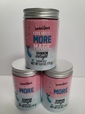 Lot Of 3 UStyle Bath Fizzer Less Hustle More Magic Rainbow Delight 6.0oz New