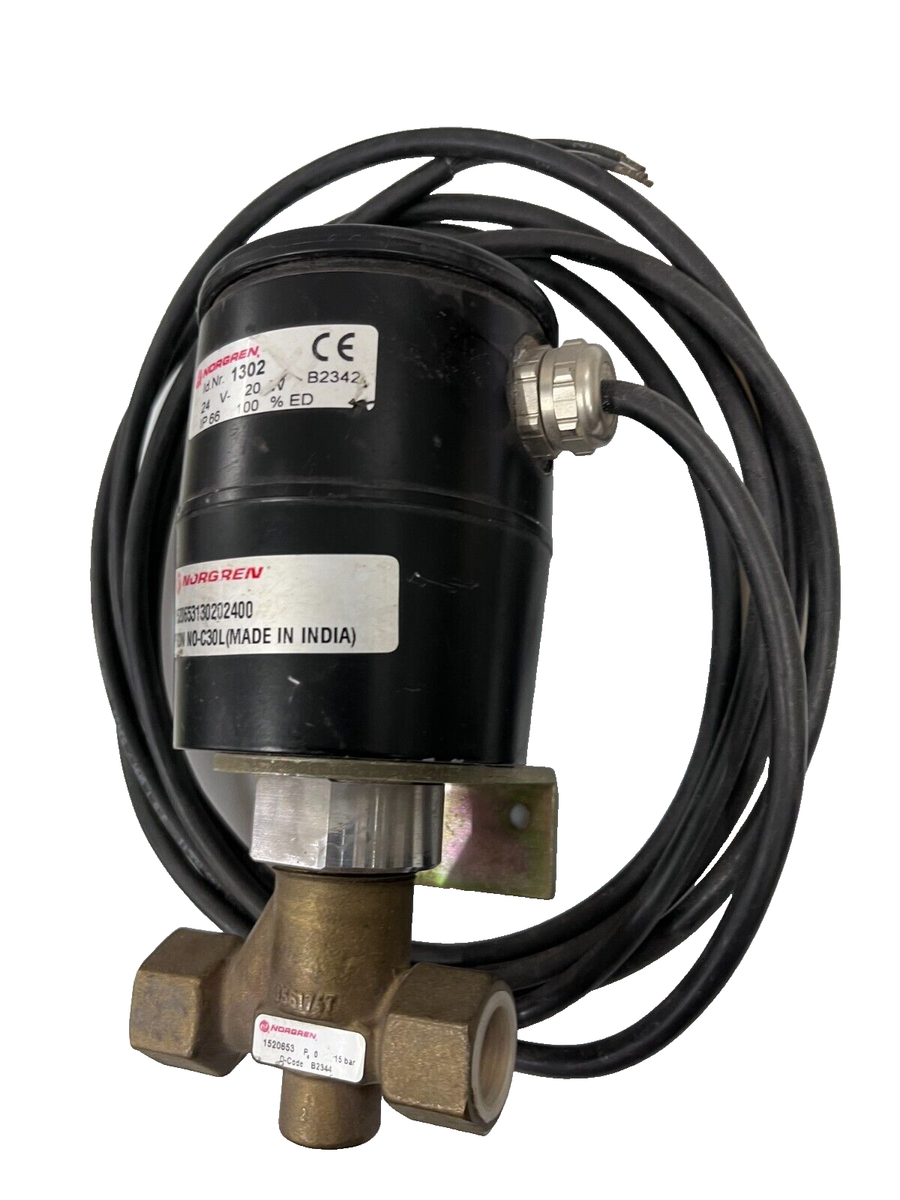 NORGREN 1520653 1302 02400 Direct Solenoid Actuated Poppet Valve