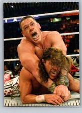 2007 Topps Action WWE #72 John Cena Vs Shawn Michaels	
