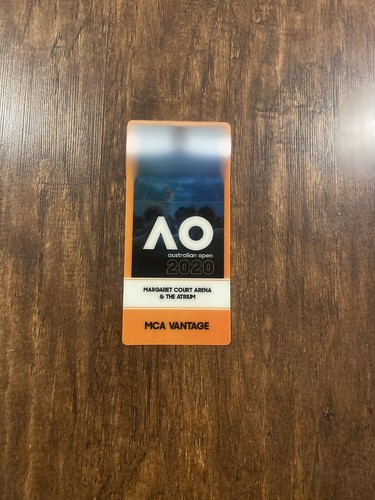 2020 Australia Open 3D Holographic Collector Ticket - Bild 2 von 5