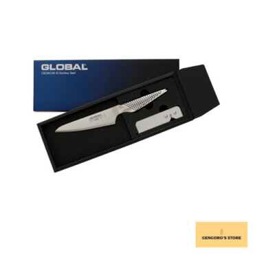 GST-AS3 GLOBAL 2-piece paring knife set all stainless steel made in Japan
