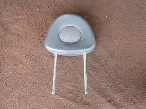 NISSAN MICRA K12  + CC CABRIO KOPFSTÜTZE FAHRERSITZ LEDERAUSSTATTUNG LEDER GUT !