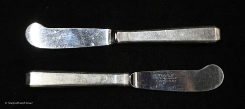 Craftsman by Towle Butter Spreader Knife Paddle Blade Sterling Silver Handle
