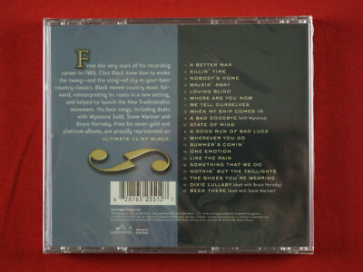 Clint Black Ultimate Clint Black (CD, 2003) A Better Man Music New