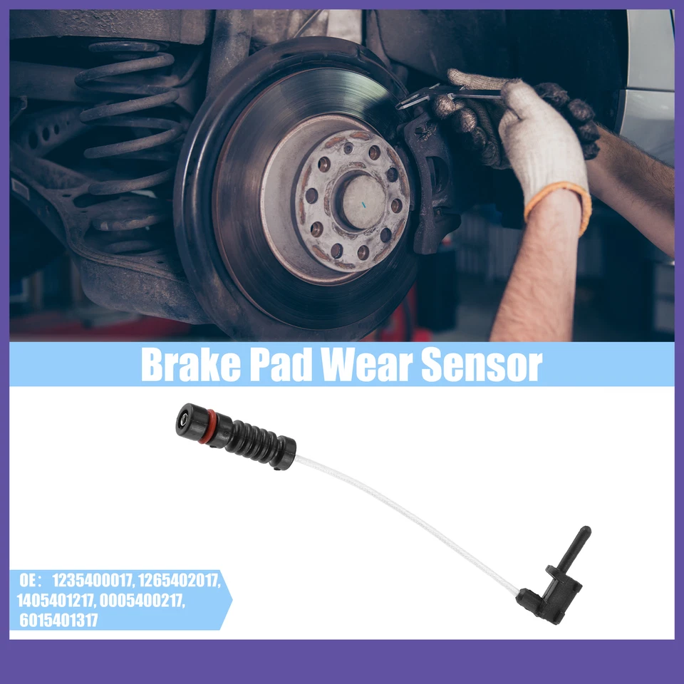 Sensor Pastilla Freno Disco Trasero Delantero CUATRO Personalizado para Mercedes-Benz Foto 2 de 4