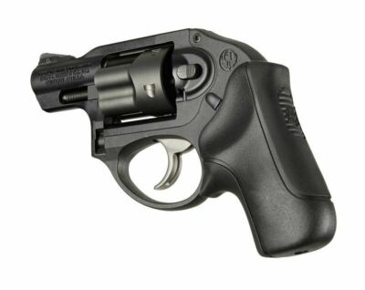 Hogue 78050 Ruger LCR No Finger Groove Rubber Bantam Boot Cushion Grip Black