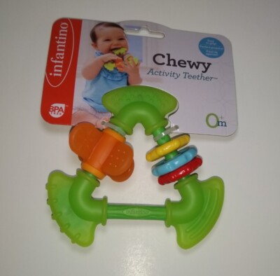 Infantino Activity Teether Toys  Baby 0+ Months BPA Free Cool and Chew