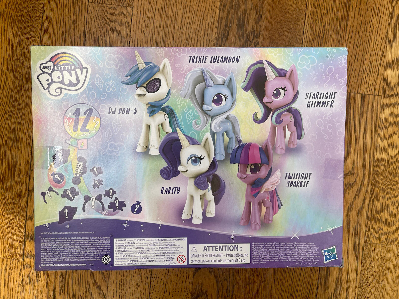 My Little Pony Unicorn Sparkle Collection, 5 Characters, 12 Surprises