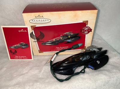 New 2003 Hallmark Star Trek Nemesis The Scorpion Magic Light
