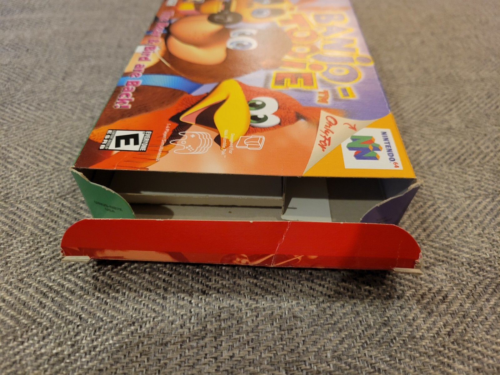BanjoTooie N64 Complete In Box CIB Authentic Protector Is