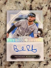 2020 Topps Five Star Five Tool Phenom Brendan Rodgers Autograph /25 Rockies