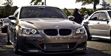 Cars bmw m5 Desk Mat Stitched