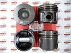 4X PISTONS WITH RINGS FITS FORD RANGER TRANSIT 2.2TDCi 16V LONG 74.820 +0.50MM