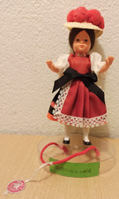 Original Moll's Schwarzwälder Trachtenpuppe mit Bollenhut -  Trachtenpuppe