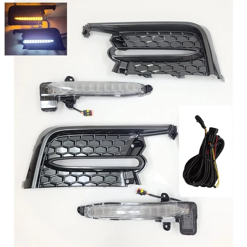 Luces antiniebla LED DRL para Toyota Corolla SE XSE 2020-2022 intermitente con cubierta - Imagen 3 de 18
