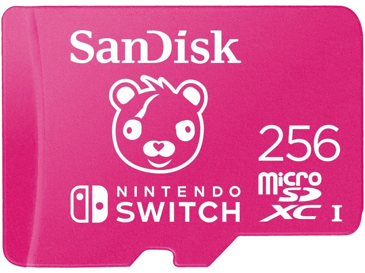 Sd Cards Max Expandable Memory Nintendo Switch SanDisk 256GB