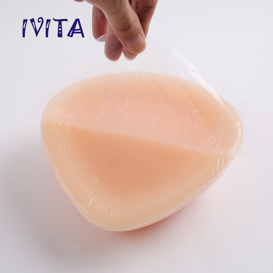 Faux Seins En Silicone IVITA Taille 8XL Bonnet G - Pour Drag Queen, Bodybuilding, Cosplay