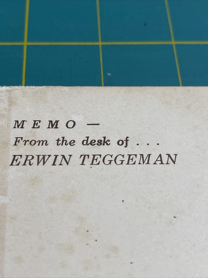 Bloc de notas vintage de cerveza Lone Star - del escritorio de Erwin Teggeman Foto 4 de 4