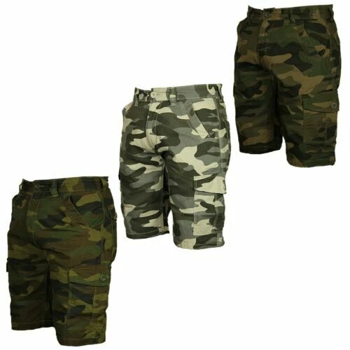 Camouflage Cargo Big & Tall Shorts for Men