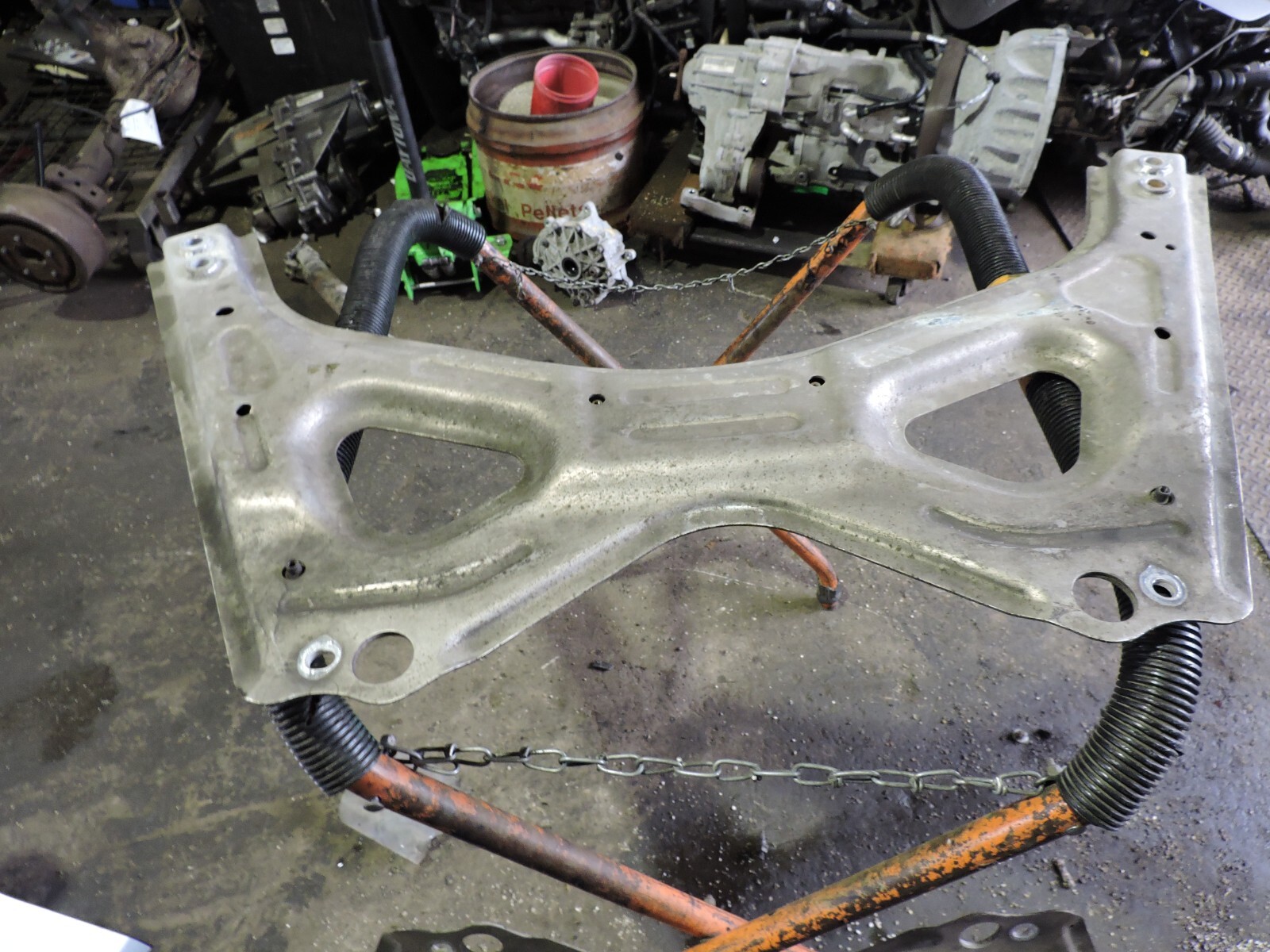 2014-17 MASERATI GHIBLI ENGINE CROSSMEMBER SKID PLATE SHIELD CRADLE