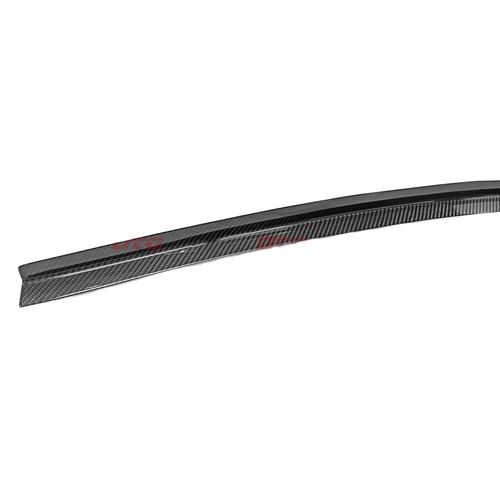 Carbon Fiber For Subaru WRX 4th STI Top Gurney Flap Trunk Lip Spoiler 2015-2021 - Picture 2 of 4