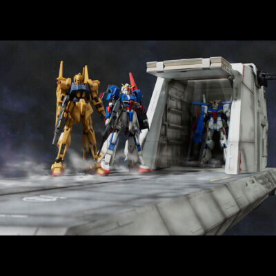 GUNDAM WAR10th NAHEL ARGAMAセット Bandai Realistic Model Series Mobile Suit Gundam ZZ Nahel Argama