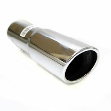 Auspuffblende Endrohr Edelstahl fur VW Passat Polo Bora Caddy Touran Jetta Neu