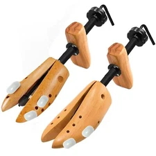 2 PCS Professional Wood Shoe Stretcher Adjustable Width and Length Expander