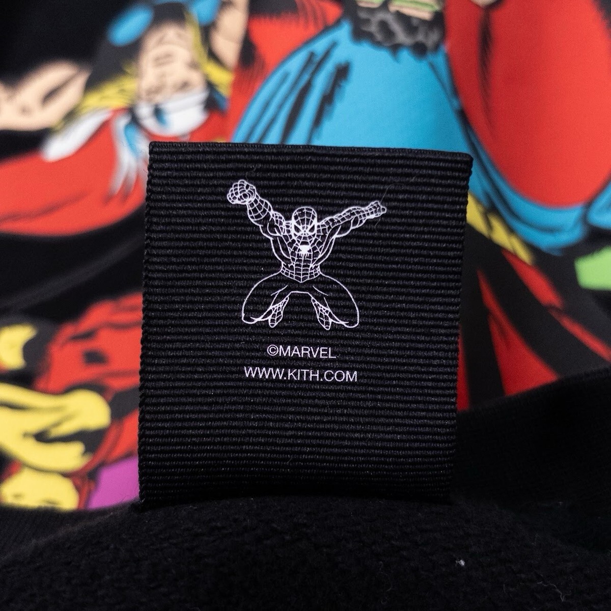 ☆ KITH x SPIDER-MAN Allies crewneck コラボスウェット ☆ ☆ KITH x SPIDER-MAN Allies crewneck コラボスウェット