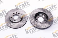 2X Kraft 6040510 Bremsscheibe FüR VW