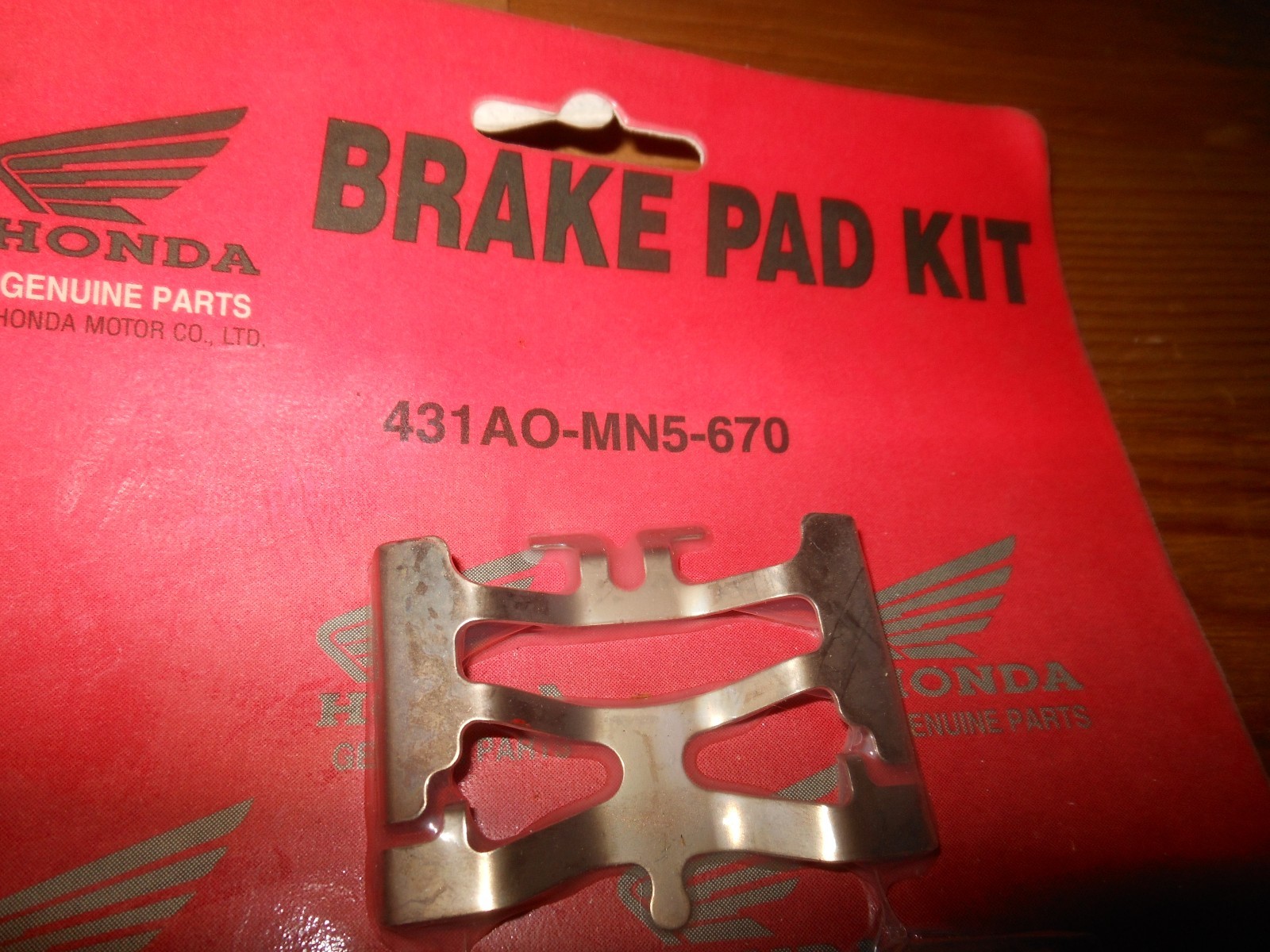 NEW OEM Honda 19882000 GL1500 Brake Pads 431A0MN5670 eBay