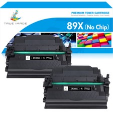 2PK CF289X Toner Compatible With HP 89X LaserJet Enterprise M528dn M528f No Chip