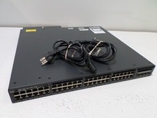 Cisco Catalyst 48-Port PoE Switch - 2x 1025W PS 4x 1G SFP WS-C3650-48FS-E V01