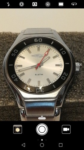 umbro quartz wristwatch battery watch stainless steel strap