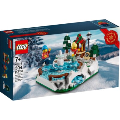 Lego 40416 ✨Ice Skating Rink✨ (Retired/Brand New/Factory Sealed)
