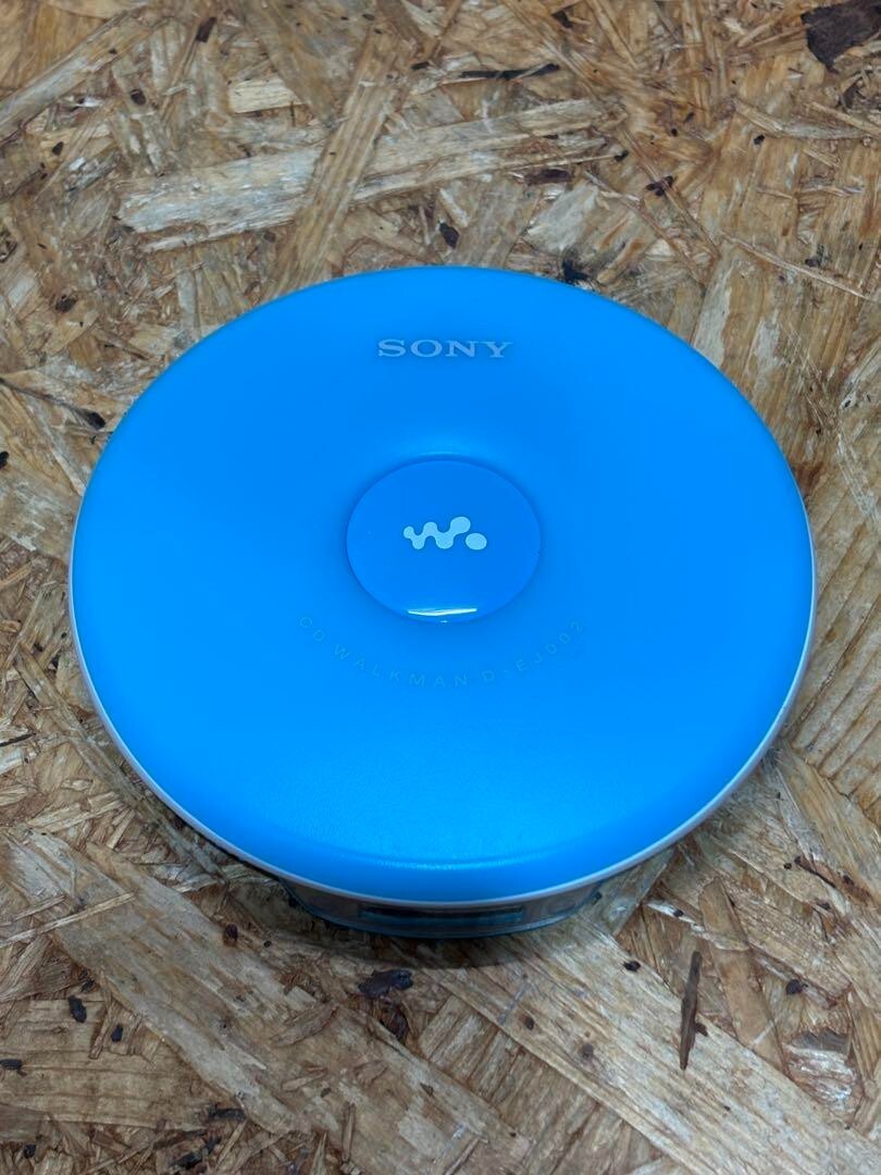 Sony Walkman D-EJ002 Portable CD Player Blue Good GP | eBay